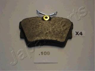 NISSAN гальмівні колодки задн.Primastar,Trafic II 1.9-2.5dCi 01- JAPANPARTS PP-109AF