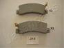 Колодки тормозные TOYOTA AVENSIS/CAMRY/CARINA/CELICA/ES/RX -03 задн. JAPANPARTS PP-213AF (фото 1)