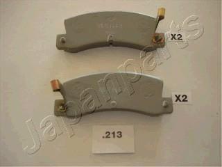 TOYOTA гальмівні колодки задн. Carina E 92- JAPANPARTS PP-213AF