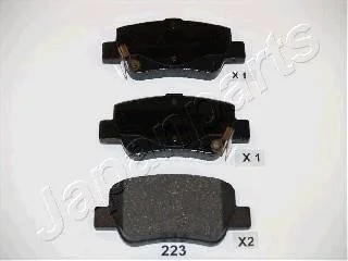TOYOTA гальм. колодки задн. Avensis 09- JAPANPARTS PP-223AF