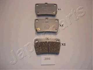 TOYOTA колодки гальмівні задні RAV4 1,8/2,0/2,0D 2000- JAPANPARTS PP-256AF