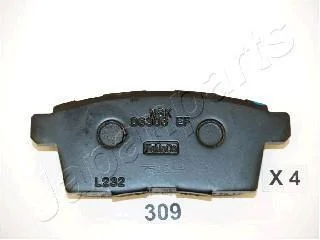 Колодки тормозні дискові MAZDA зад. CX-7 2,3 07- JAPANPARTS PP-309AF