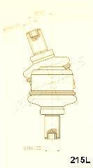TOYOTA тяга стабілізатора CAMRY 96- лів. передн. JAPANPARTS SI-215L
