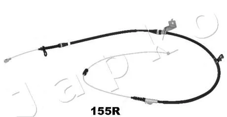 Трос стоянкового гальма Murano 03-(парн. арт: 131155L), П. JAPKO 131155R