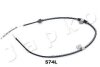 Трос стояночного тормоза Mitsubishi Outlander ii 2.0 (06-12),Mitsubishi Outlander ii 2.0 (07-12) JAPKO 131574L (фото 1)