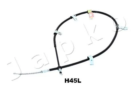 Трос стояночного тормоза левый Hyundai SantaFe I (01-) JAPKO 131H45L