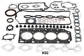 К-кт прокладок двигуна Hyundai H-1 (01-)/KIA Sorento (02-) D4CB 2.5 CRDi JAPKO 49K02
