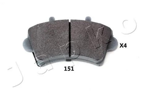 Комплект тормозных колодок, дисковый тормоз JAPKO 50151