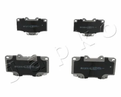 Комплект гальмівних накладок, дискове гальмо JAPKO 50254