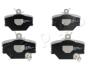Гальмівні колодки дискові пер. Smart Cabrio,City-Coupe 01-/Fortwo Cabrio, Fortwo Coupe 04- JAPKO 50M00 (фото 1)