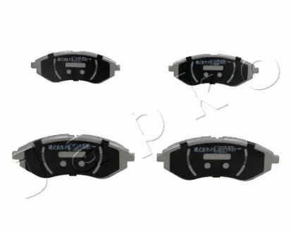 Гальмівні колодки дискові пер. Aveo 04- JAPKO 50W07