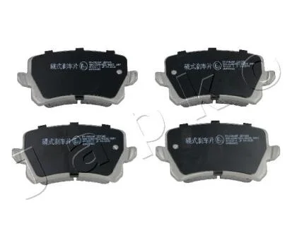 -Колодки гальмівні дискові передні JAPKO 510904