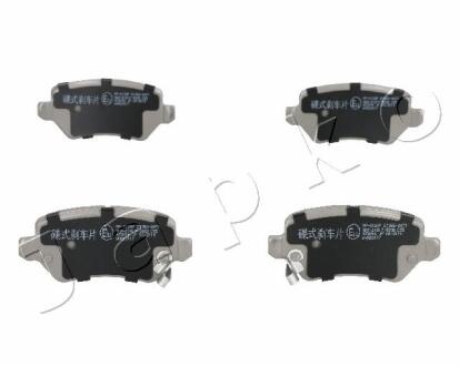 Колодки тормозные дисковые задние Kia Ceed, Pro ceed 1.4 (10-)/Opel Astra G, H, JAPKO 51K12