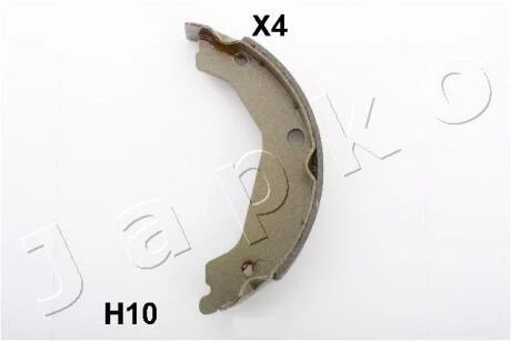 Комплект тормозных колодок, стояночная тормозная система JAPKO 55H10