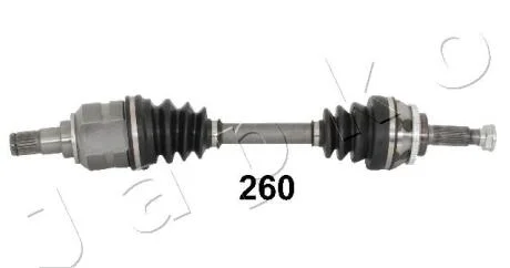 Піввісь Toyota Avensis 2.0d 03-08 дв.1CD-FTV (24z/615mm) Л. JAPKO 62260