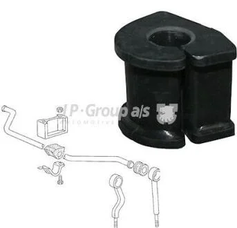 VW втулка стаб.передн.T2 79- 19mm JP GROUP 1140605600