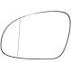 Вкладыш зеркала левый VW PASSAT B6 05-10, JETTA V 05-10, SEAT ALHAMBRA 96-10 JP GROUP 1189304570 (фото 1)