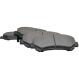 Тормозные колодки передние (17 мм) (система SUMITOMO) Infiniti Nissan Renault JP GROUP 4363600810 (фото 1)