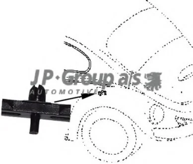 Пружинный зажим JP GROUP 8186550406
