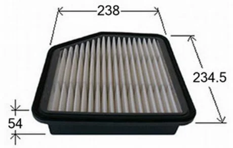 Фильтр воздушный LEXUS GS350 -09, GS430 -11, IS250 05-, IS350 -13 JS ASAKASHI A1012