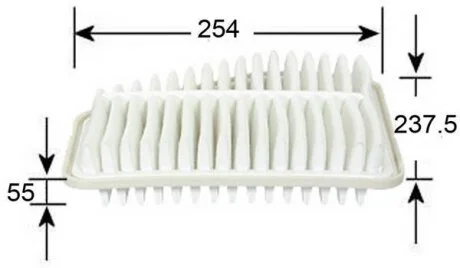 Фільтр повітряний Toyota 3.5 JS ASAKASHI A1015