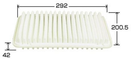 Фільтр повітря Camry V30 V40 178010h050 JS ASAKASHI A1019