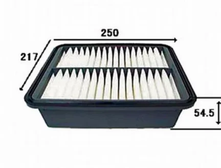 Фильтр воздушный LEXUS/TOYOTA LS/CROWN -06 4.0/4.3 JS ASAKASHI A198J