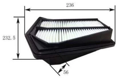 Фильтр воздушный HONDA CR-V JS ASAKASHI A28004