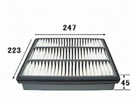 Фильтр воздушный CHINA CAR Chery Tiggo, MITSUBISHI Challenger, Debonair, Pajero JS ASAKASHI A3014