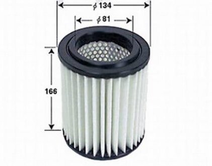 Фильтр воздушный HONDA CIVIC TYP-R 2.0I 16V DOHC/VTEC 01.12-, STREAM 2.0I 16V, CR-V 2.0 KA20A4/5 01- JS ASAKASHI A868J
