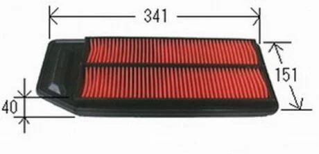 Фильтр воздушный Honda Accord/Tourer 2.0i 16v 02- JS ASAKASHI A879J