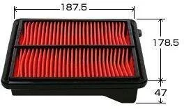 Фильтр воздушный HONDA CIVIC HYBRID 05- 1.3 JS ASAKASHI A889J