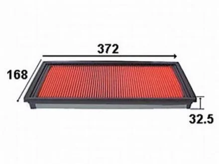 Фильтр воздушный SUBARU Legacy, Impreza, Baja JS ASAKASHI A923J