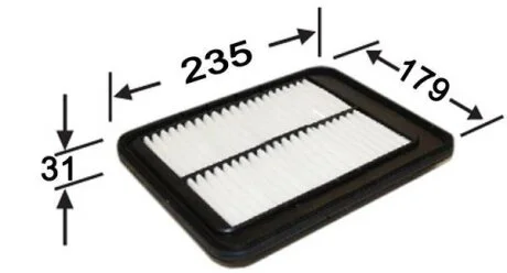 Фильтр воздушный HYUNDAI i10 1.1, 1.2 08- JS ASAKASHI A9318