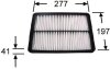 Фильтр воздушный HYUNDAI/KIA SANTA FE/SORENTO NEW 09- 2.0/2.2TD JS ASAKASHI A9424 (фото 1)