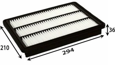 Фильтр воздушный KIA BORREGO JS ASAKASHI A9427