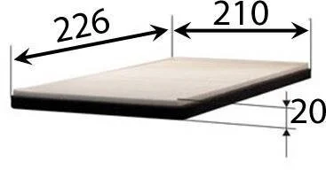 Фильтр воздушный кондиционера (салона) JS ASAKASHI AC22003