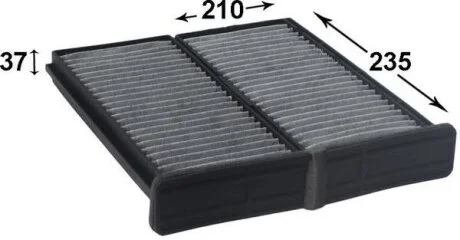 Фильтр салона MITSUBISHI L200, Outlander, Carisma, Colt Nuova JS ASAKASHI AC3505CSET