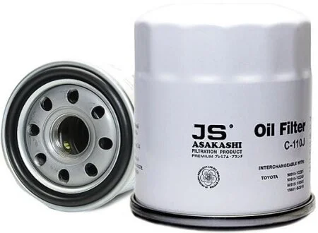 Фильтр масляный d=65mm, h=75mm, d2=62mm, 3/4-16UNF JS ASAKASHI C110J
