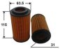 Фильтр масляный HONDA CR-V, Accord, FR-V JS ASAKASHI OE0045 (фото 1)
