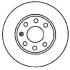 OPEL диск гальмівний передній Astra F,Corsa,Kadett D/E,Vectra A 1.0/1.8 81-00 Jurid 561158JC (фото 1)
