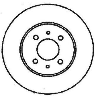 Гальмівний диск передній Alfa Romeo / Fiat / Lancia / Nissan Jurid 561469JC