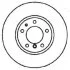 Тормозной диск передний BMW E34 87- 520i 24V,525i(24V),530i,535i Jurid 561478JC (фото 1)