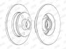 Диск тормозной задний (226x9.9) Seat Toledo I VW Corrado Golf III Passat 82-98 Jurid 561620JC-1 (фото 1)