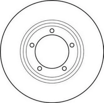 Гальмівний диск Jurid 561629JC