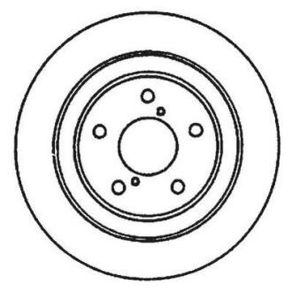 Гальмівний диск передній Toyota GT 86 / Subaru BRZ, Forester, Impreza, Legacy, Outback Jurid 561667JC