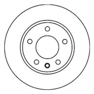 Гальмівний диск передній Audi A1, A3 / VW Golf, Polo, Bora, New Beetle Jurid 562041JC