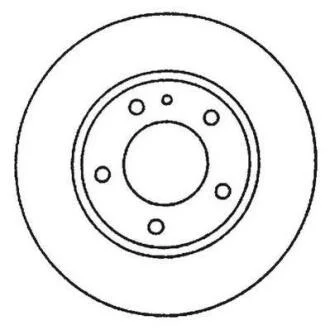 Гальмівний диск передній Mercedes A-Class (ПРОМО) Jurid 562049J