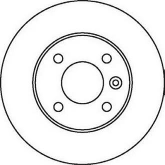 Гальмівний диск задній Opel Astra G, H, Meriva A / Chevrolet Corsa Jurid 562071JC