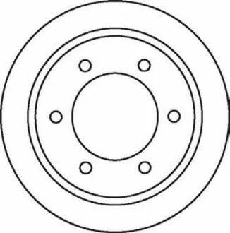 Гальмівний диск передній VW Caddy / Skoda Felicia Jurid 562073JC